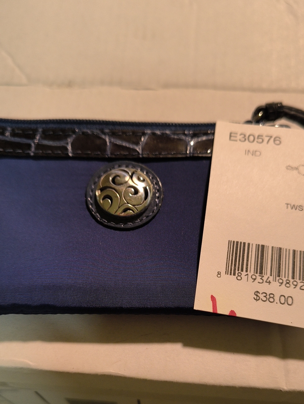 NWT Brighton Navy ID/Coin Holder - Picture 4 of 4